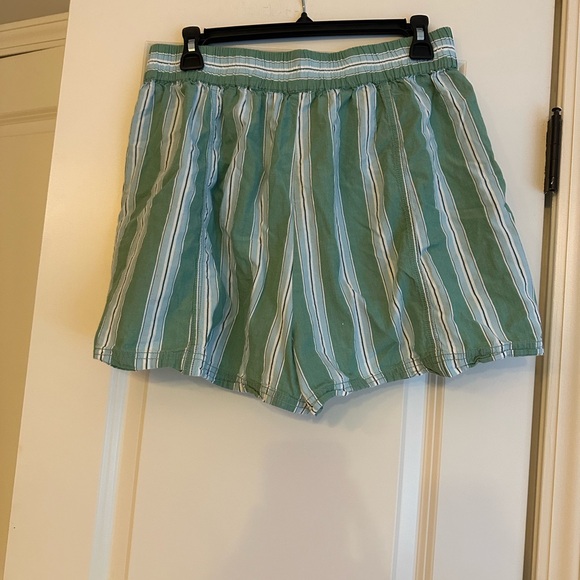 Free People Get Free Striped Pull-On Shorts - Picture 2 of 4